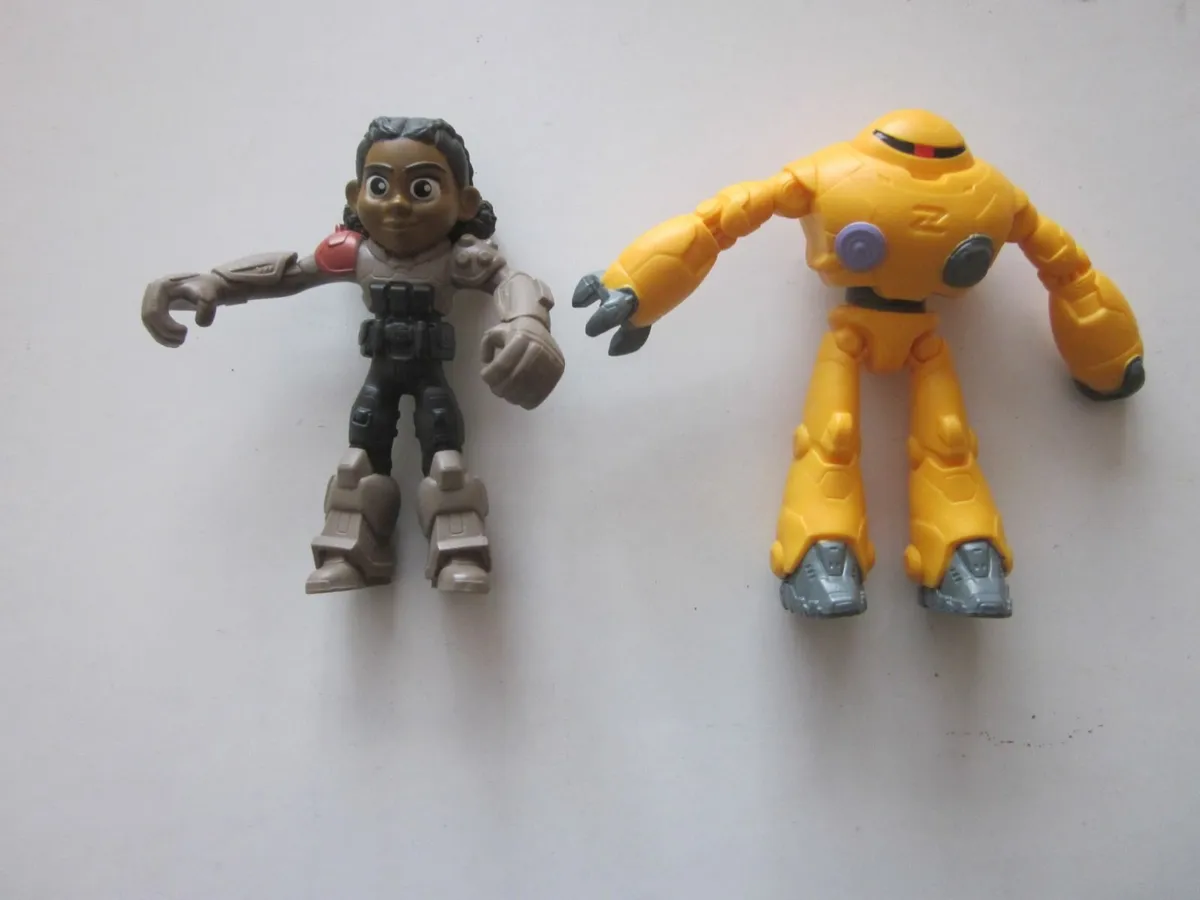 Disney Lightyear Flextreme Bendy 4" Action Figures - Image 1