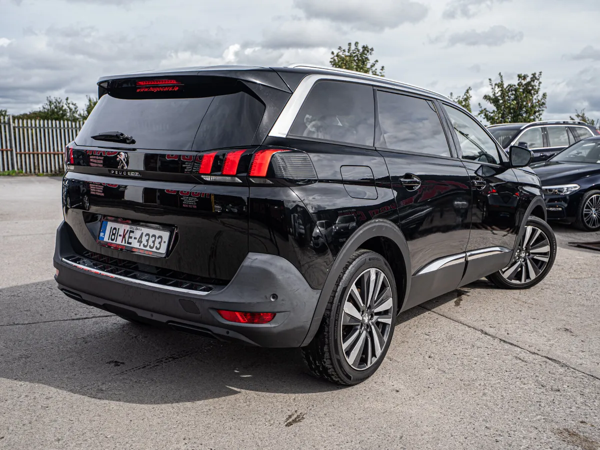 2018 Peugeot 5008 1.2 Allure/New NCT/1yr warranty - Image 3