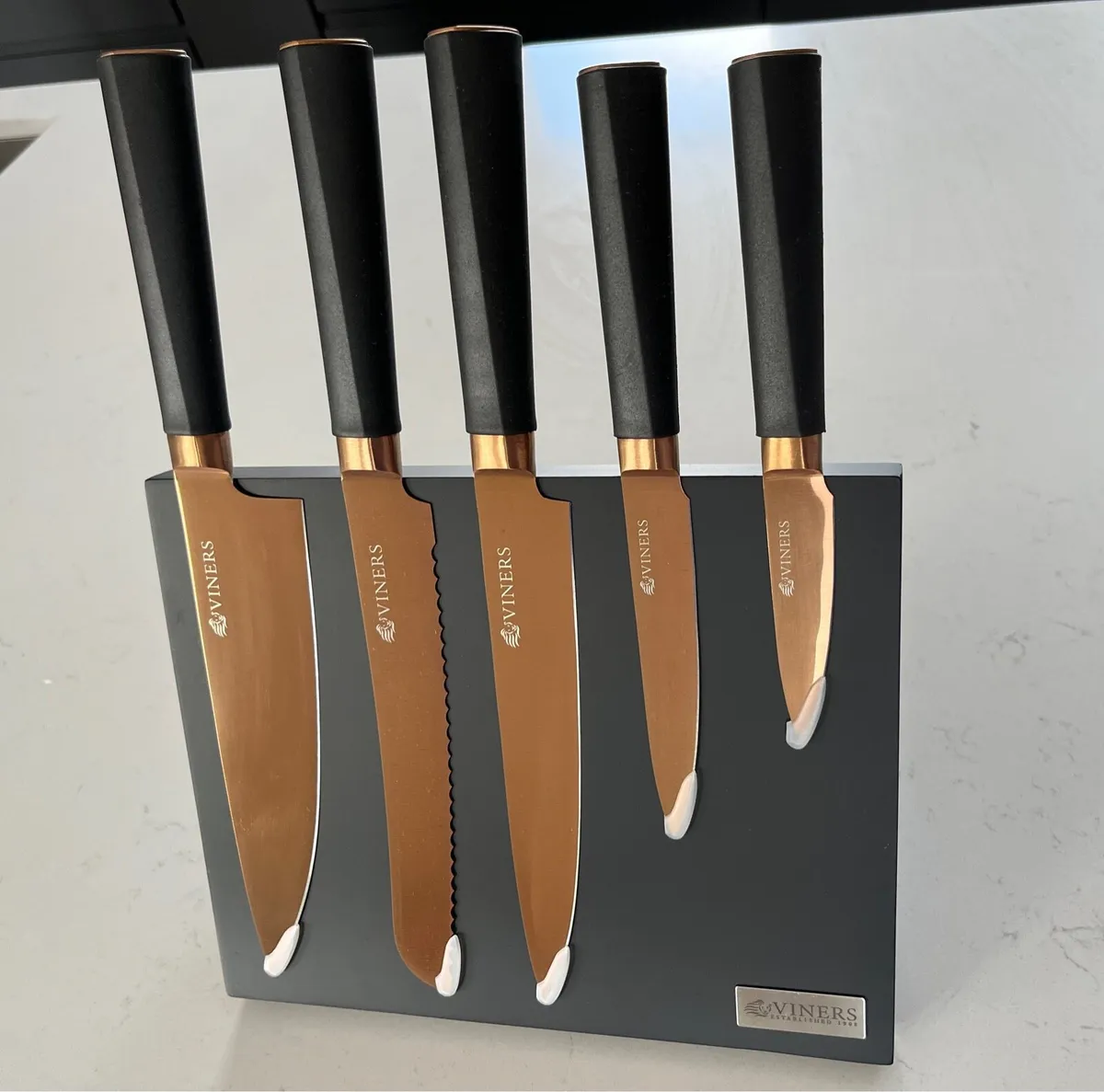 Viners Copper Knife Set – 6 Piece - Image 1