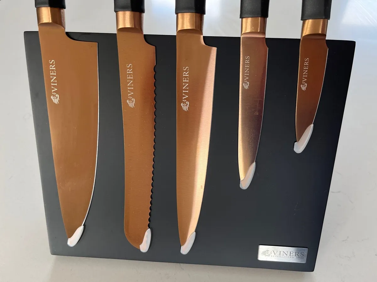 Viners Copper Knife Set – 6 Piece - Image 2