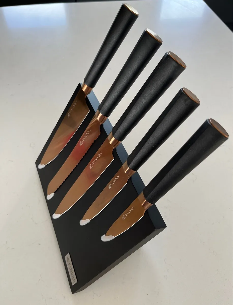 Viners Copper Knife Set – 6 Piece - Image 3