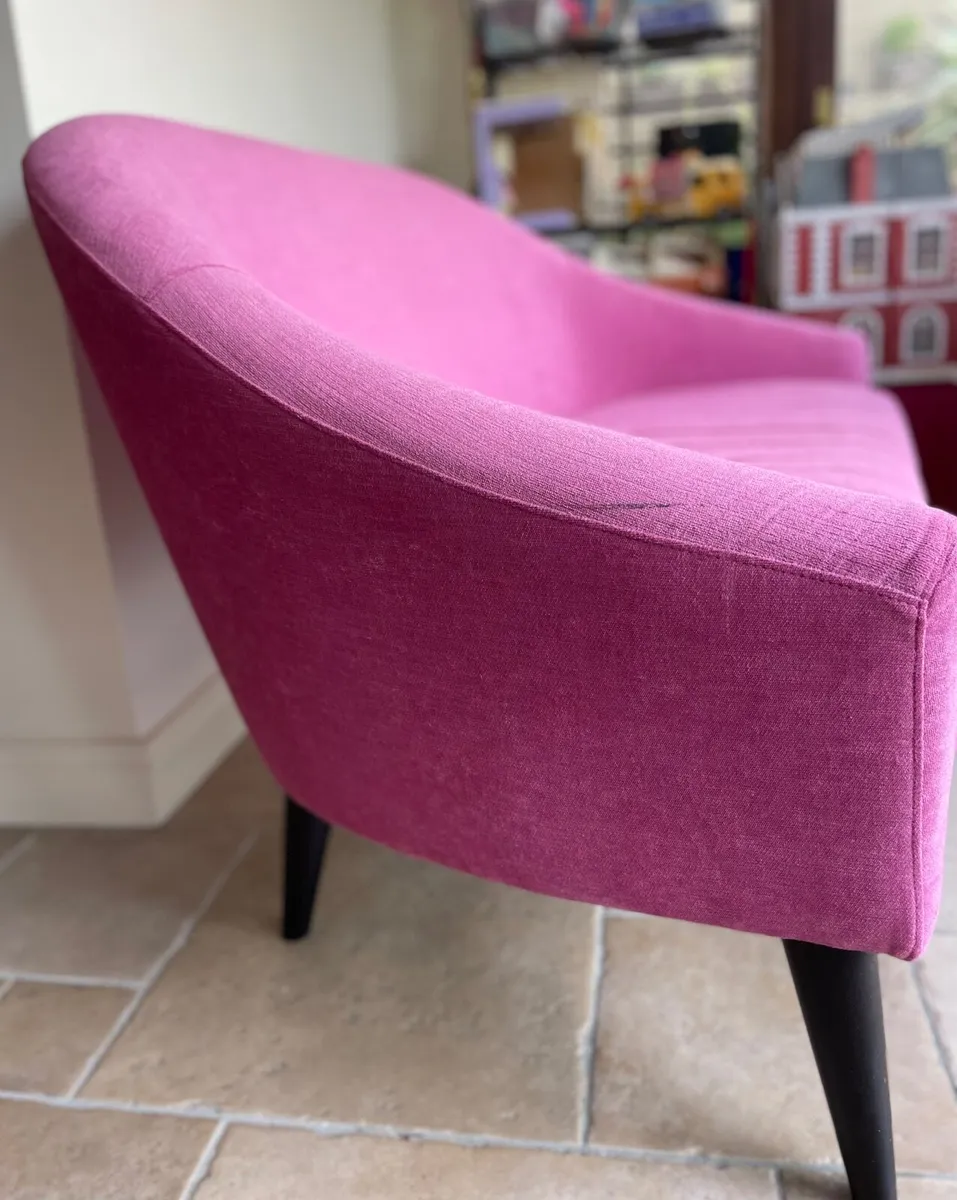 Sofa, Stool, Storage Boxes x 2 Bundle - Image 3