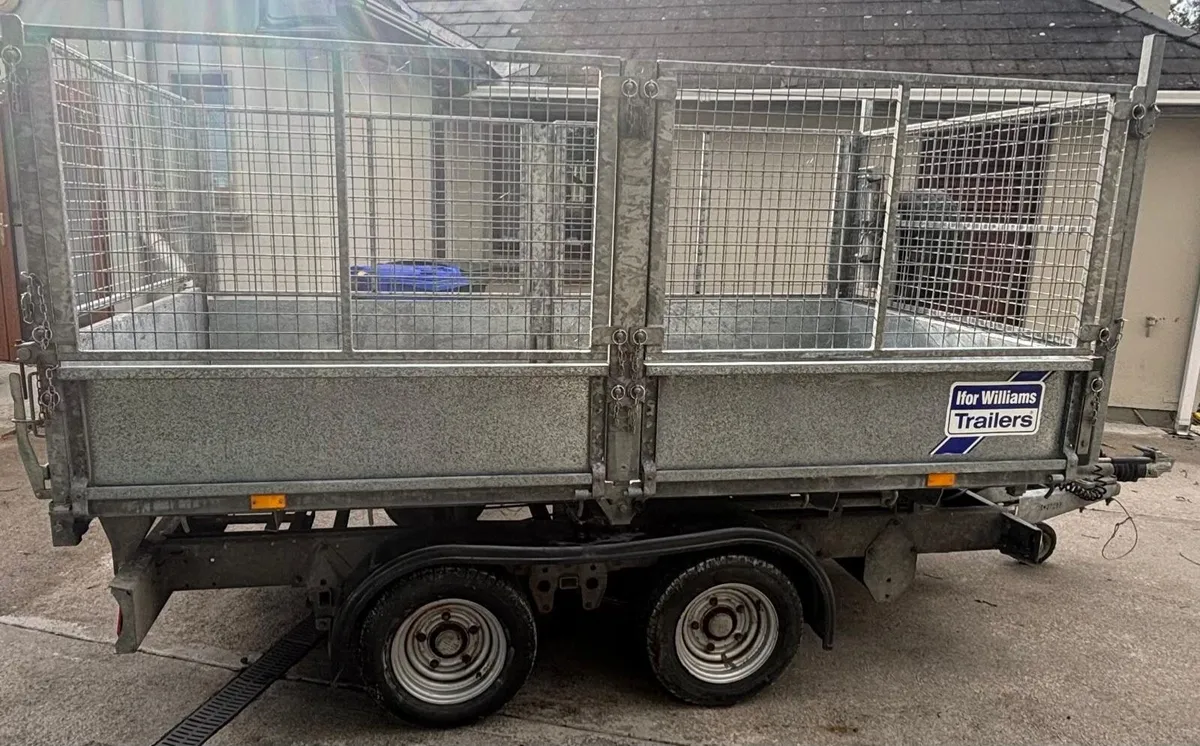 Ifor Williams tipper trailer TT105G 10 x 5.5 - Image 2