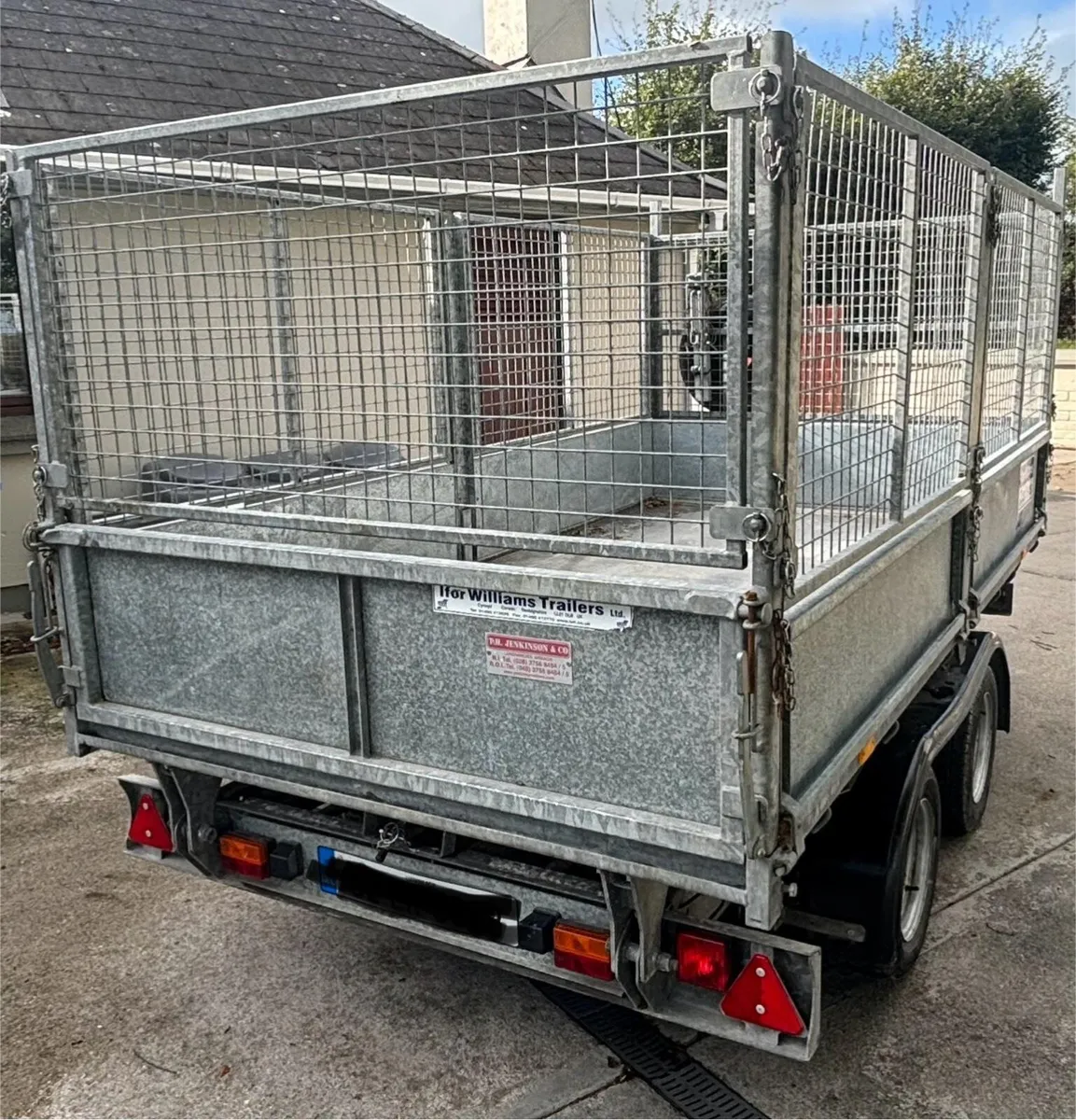 Ifor Williams tipper trailer TT105G 10 x 5.5 - Image 3