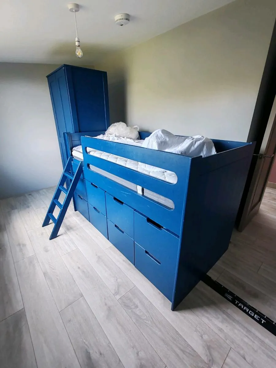 Cabin storage bed and wardrobe - Image 1