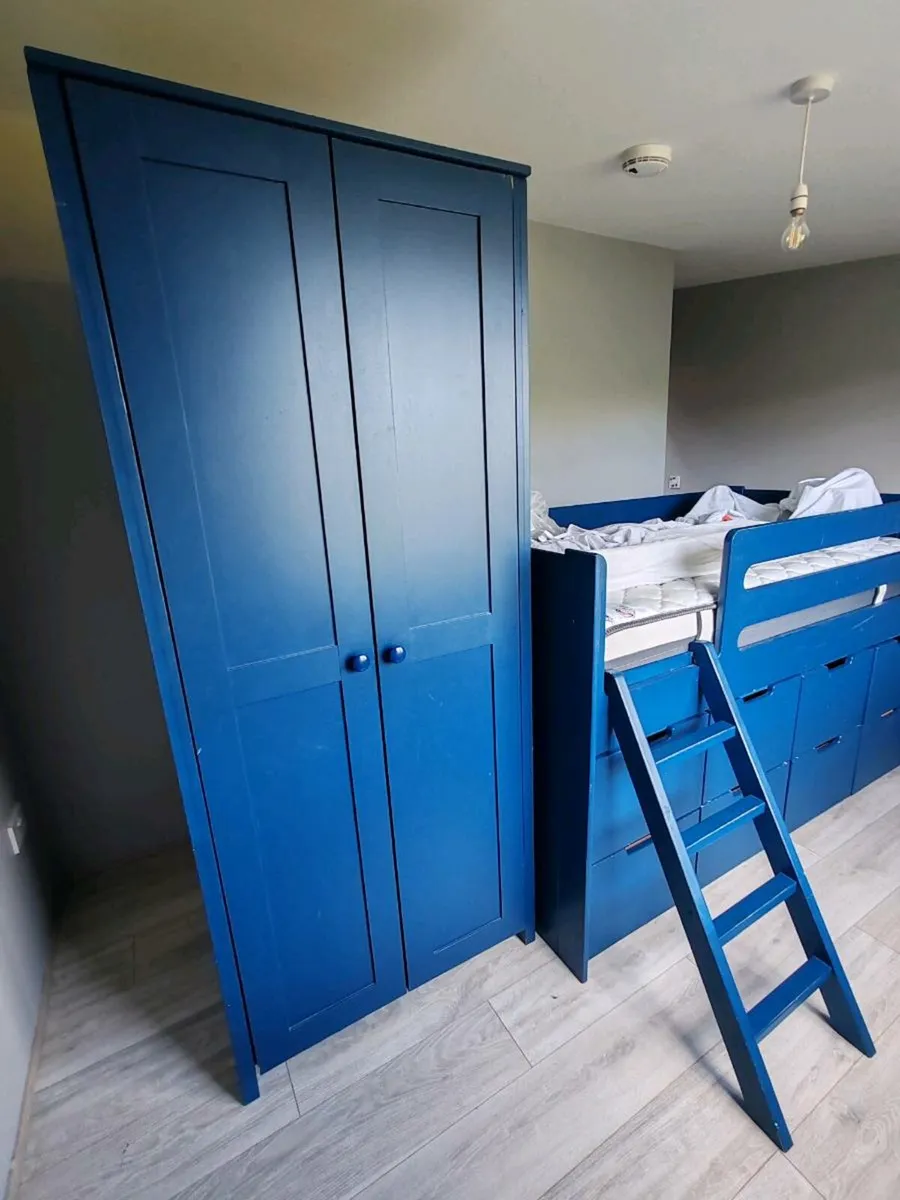 Cabin storage bed and wardrobe - Image 2