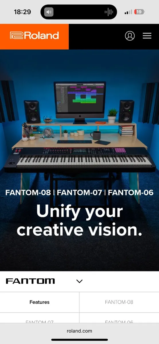 Roland Fantom 08 - Image 1