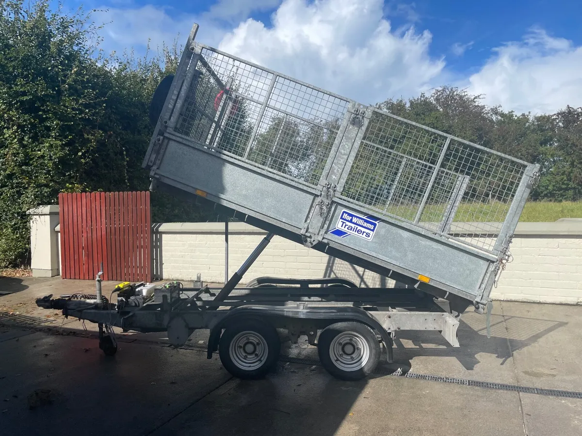 Ifor Williams tipper trailer TT105G 10 x 5.5 - Image 1