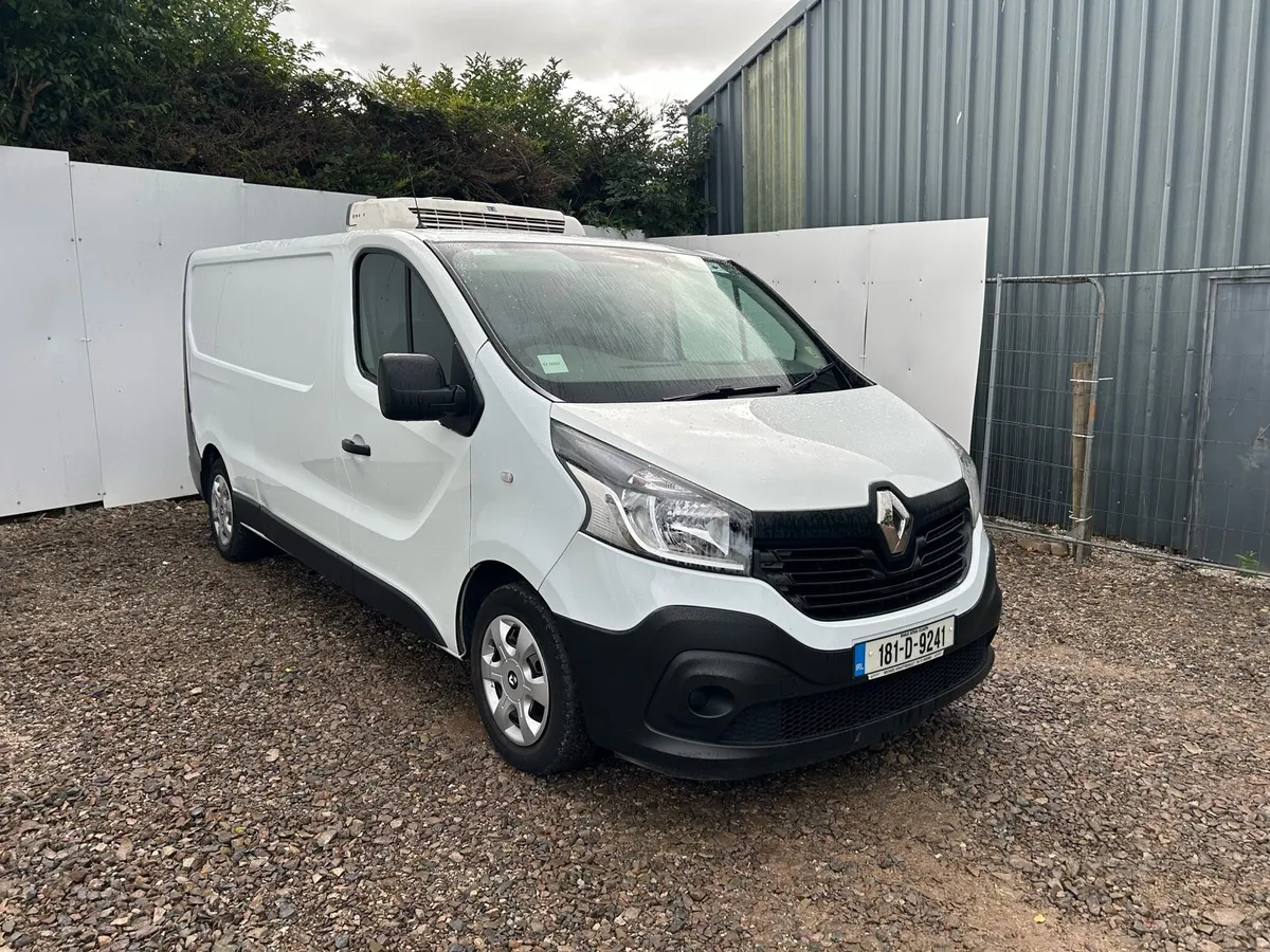 2018 Renault trafic fridge van. - Image 1