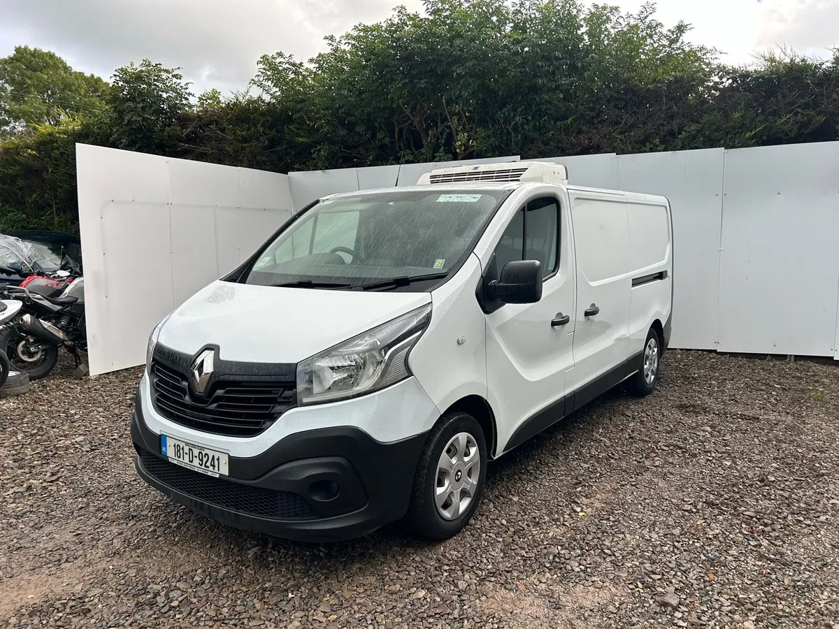 2018 Renault trafic fridge van. - Image 2