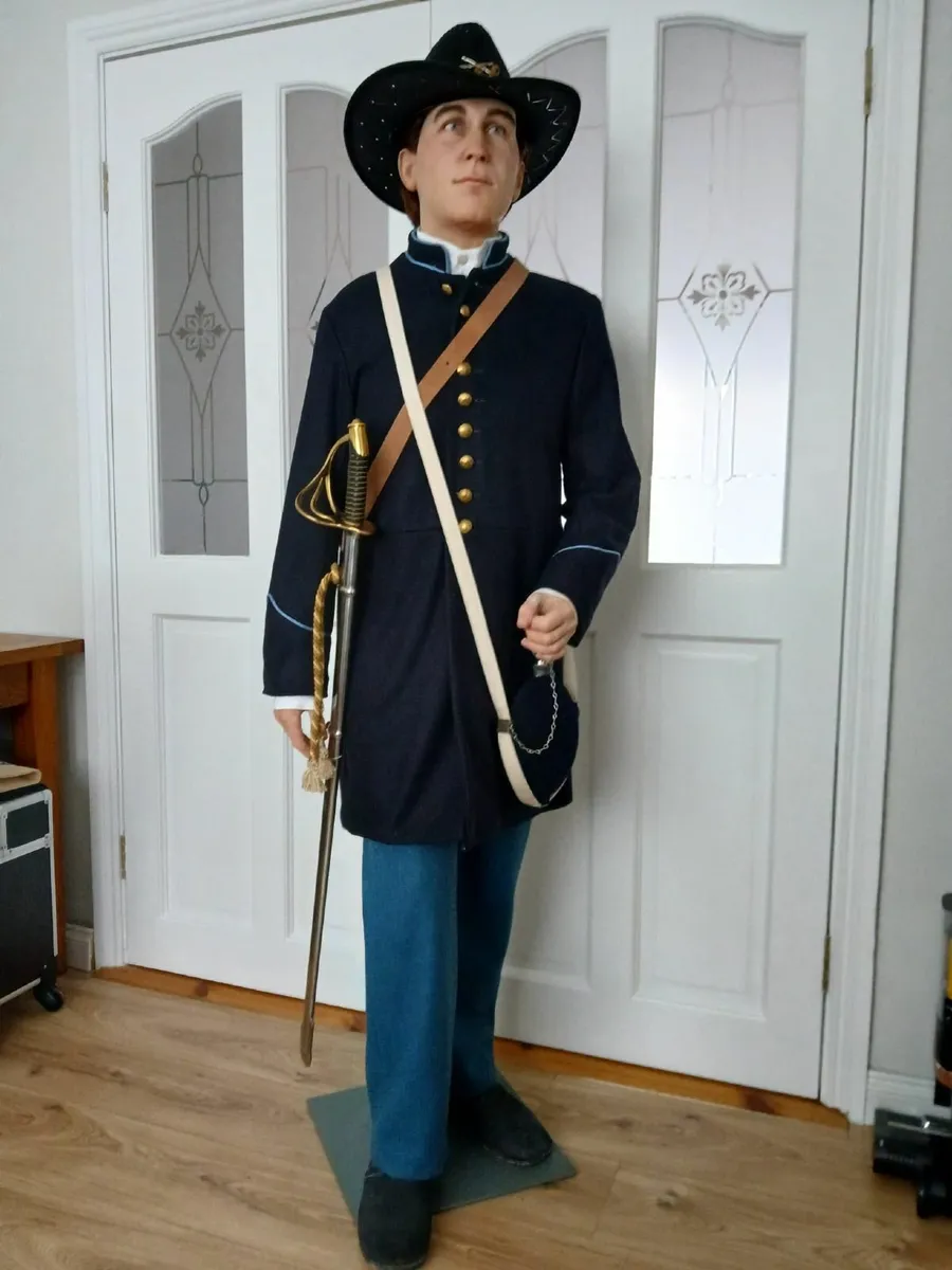 Museum quality life size wax  cavalry soldier - Image 4