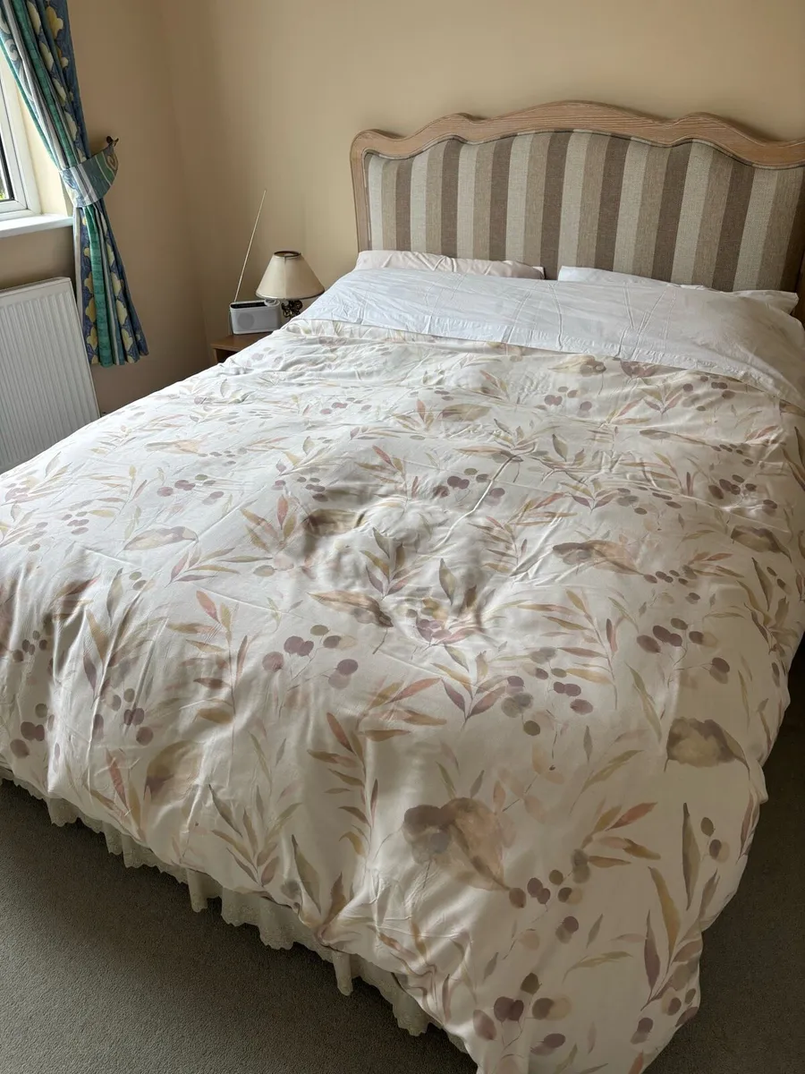Double bed with high quality mattress & headboard
