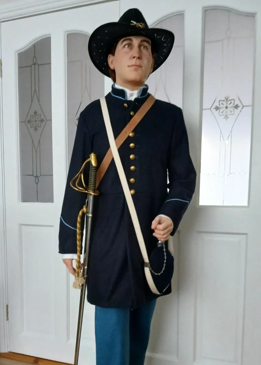 Museum quality life size wax  cavalry soldier - Image 3