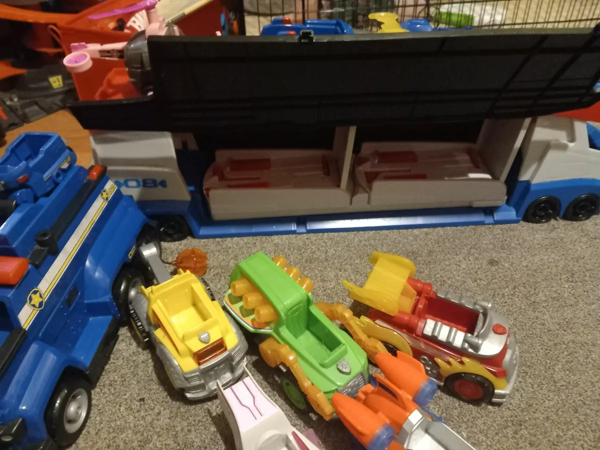 Paw Patrol Trucks x2 & Cars - Image 2