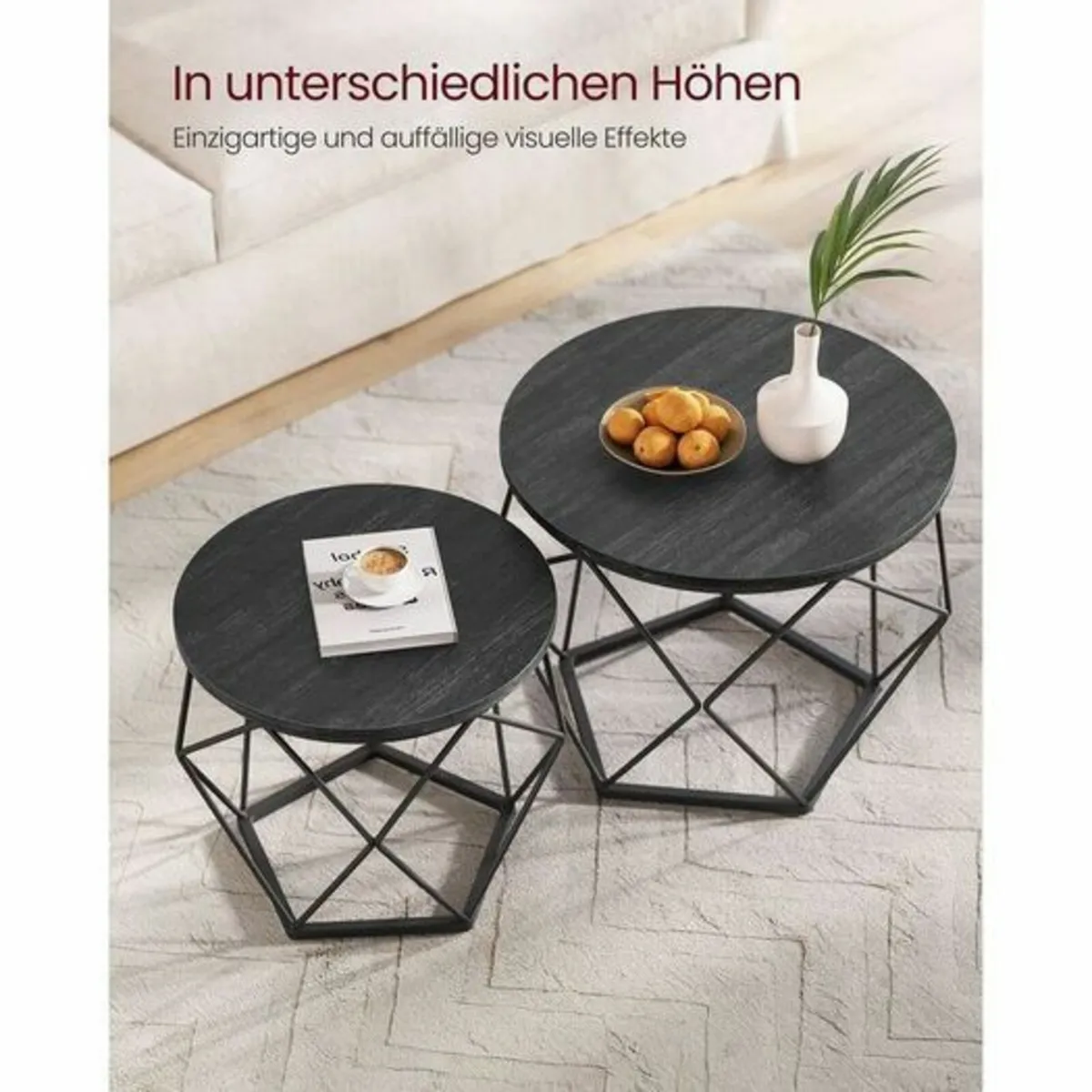 2 x side table Coffee Table Set - Image 1