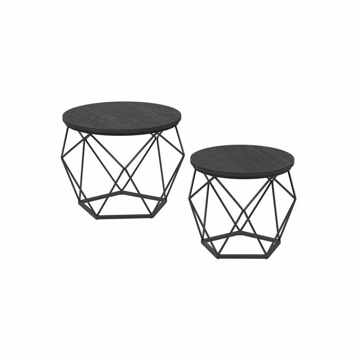 2 x side table Coffee Table Set - Image 2
