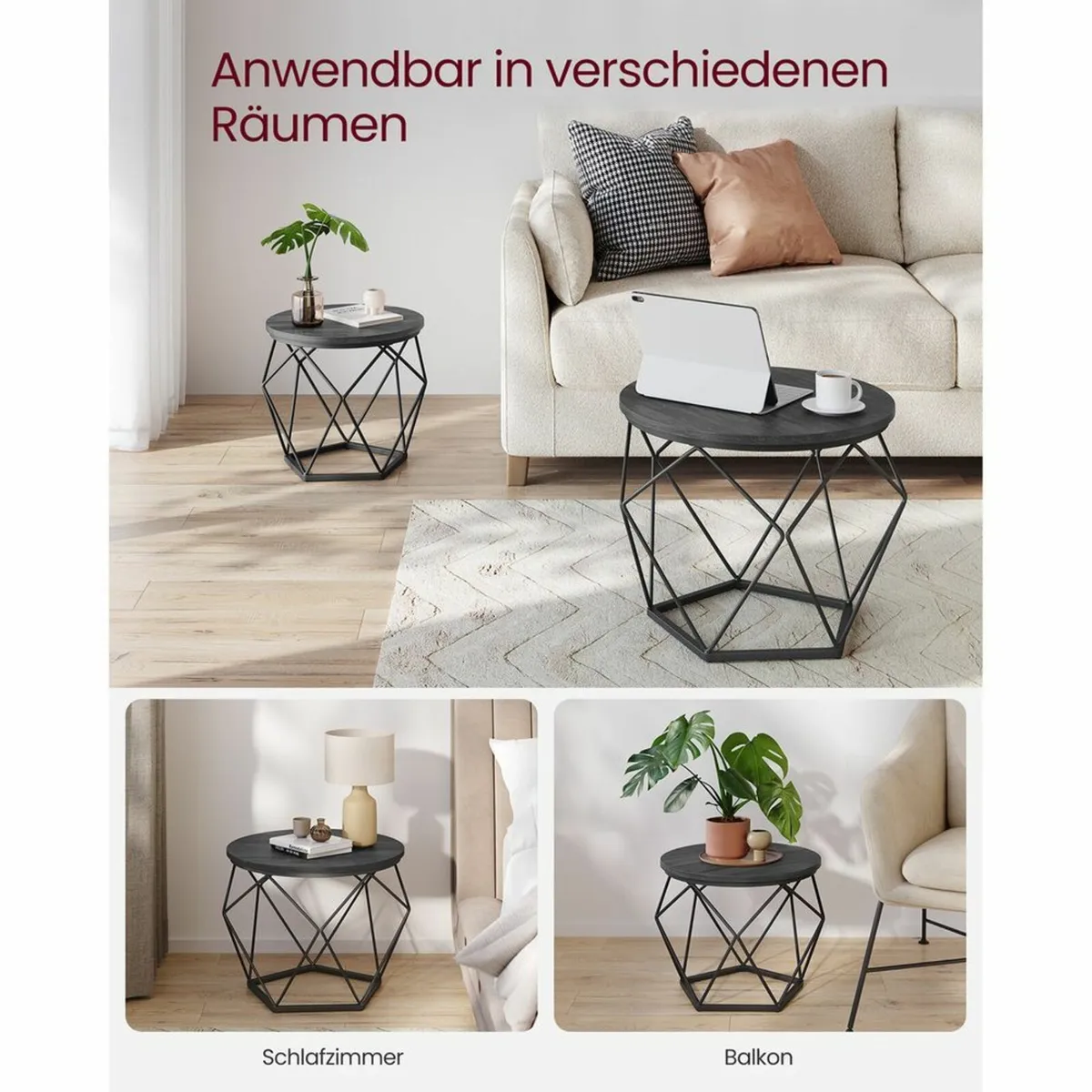2 x side table Coffee Table Set - Image 3