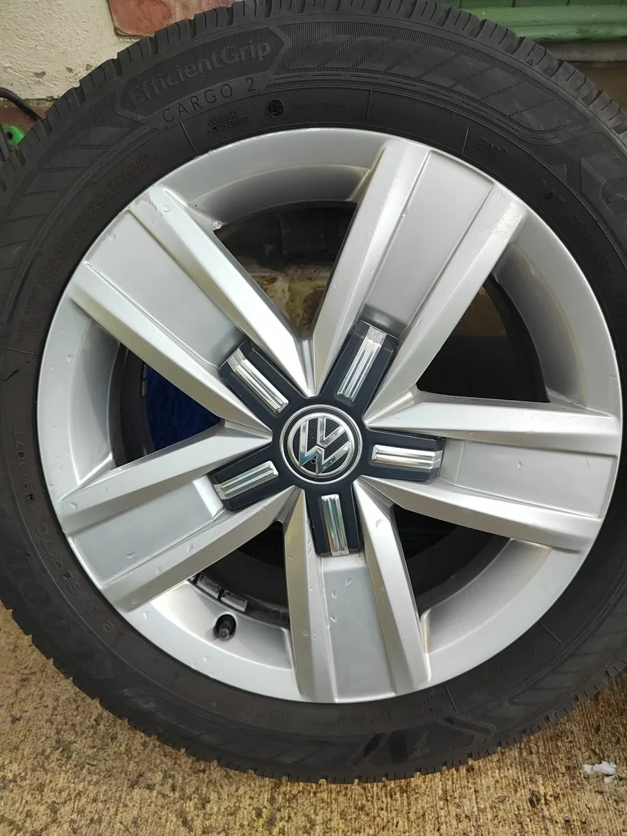 Vw transporter two alloys 17 inch for spare - Image 1