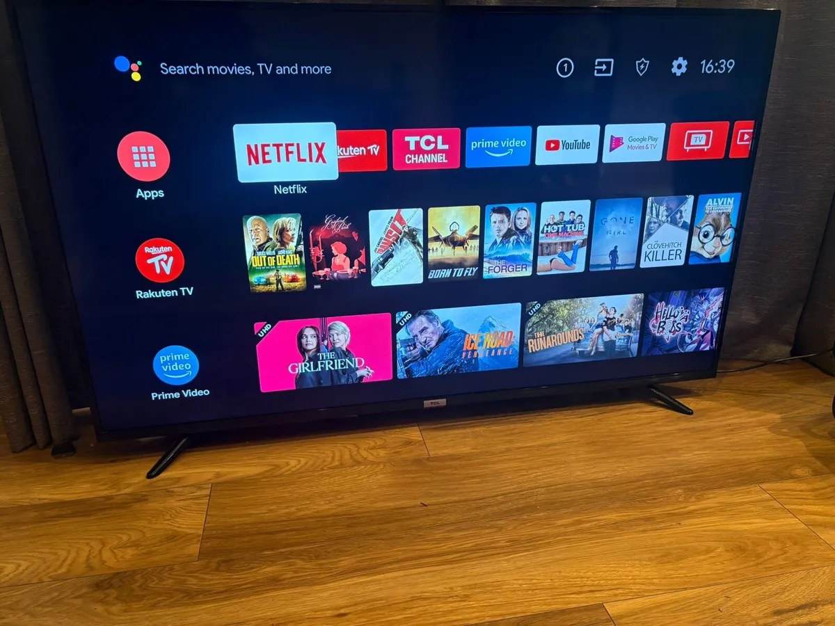 55 Inch TCL 4k Smart Tv - Image 1