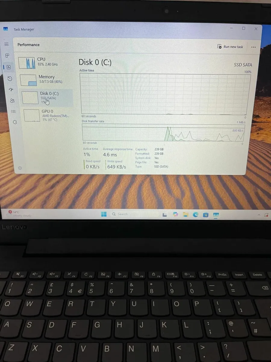 Laptop Lenovo 81 MT - Image 4