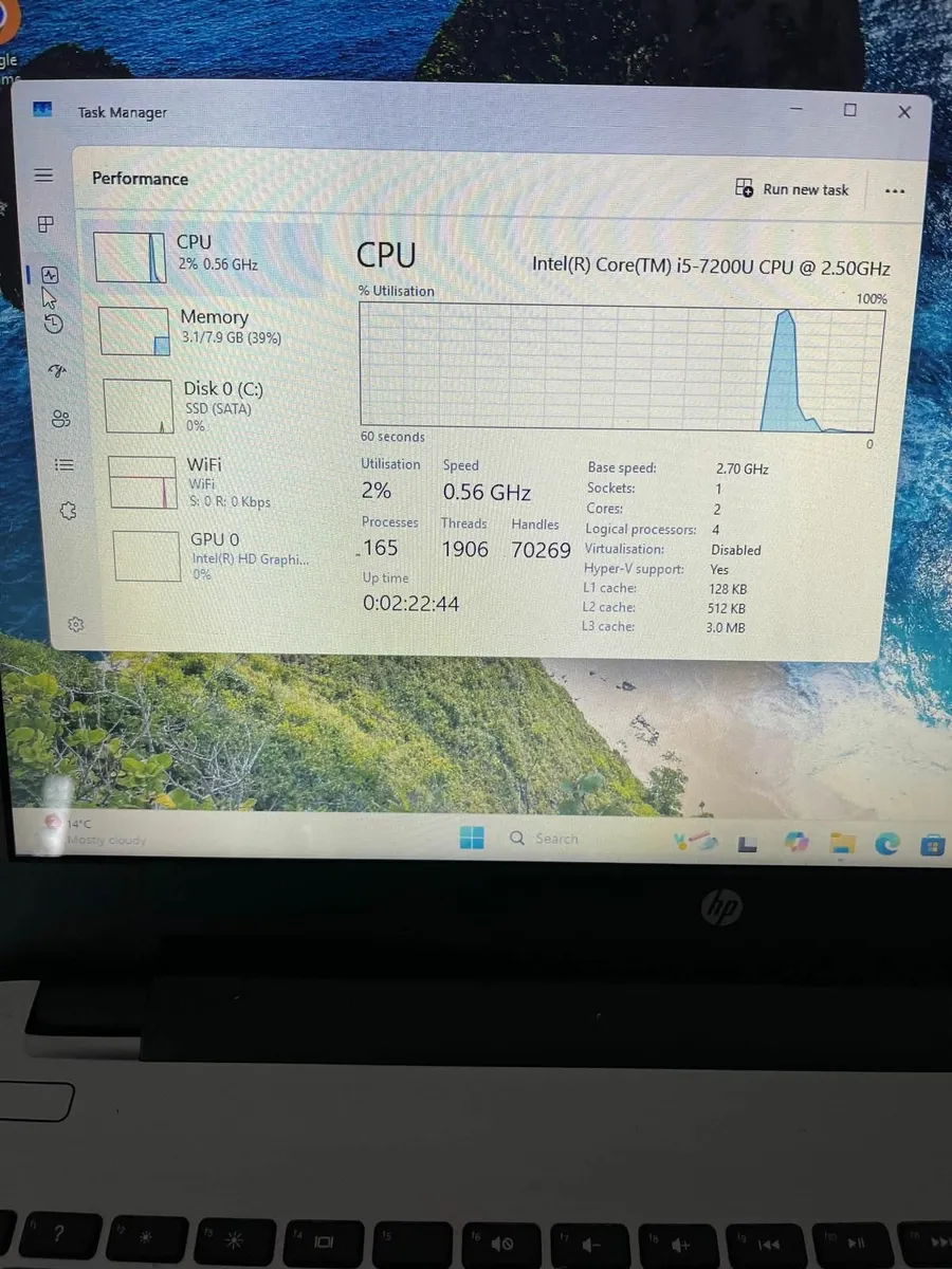Laptop HP NoteBook Intel Core i5 - Image 3