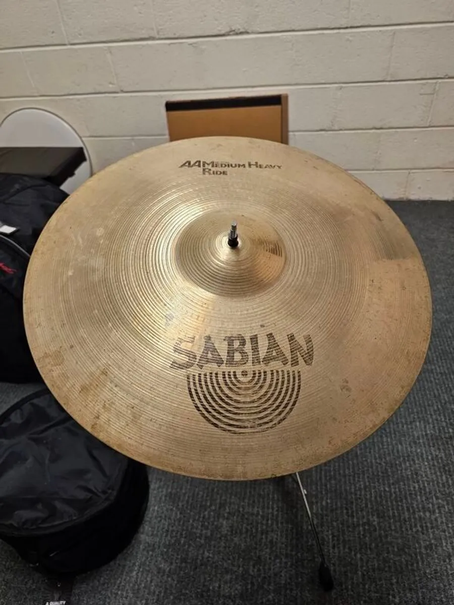 Sabian AA 20" medium heavy ride cymbal - Image 1