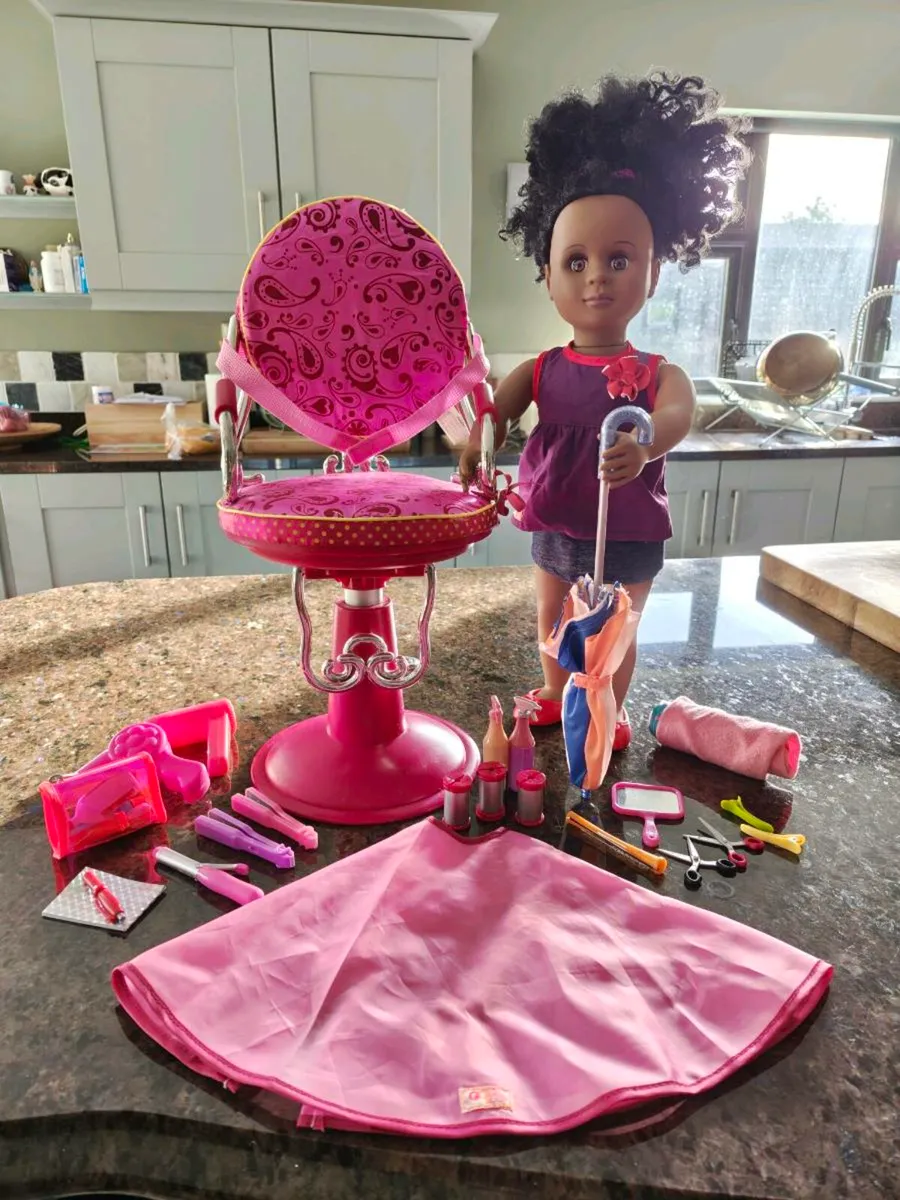 Our Generation Doll & Hair dressers chair