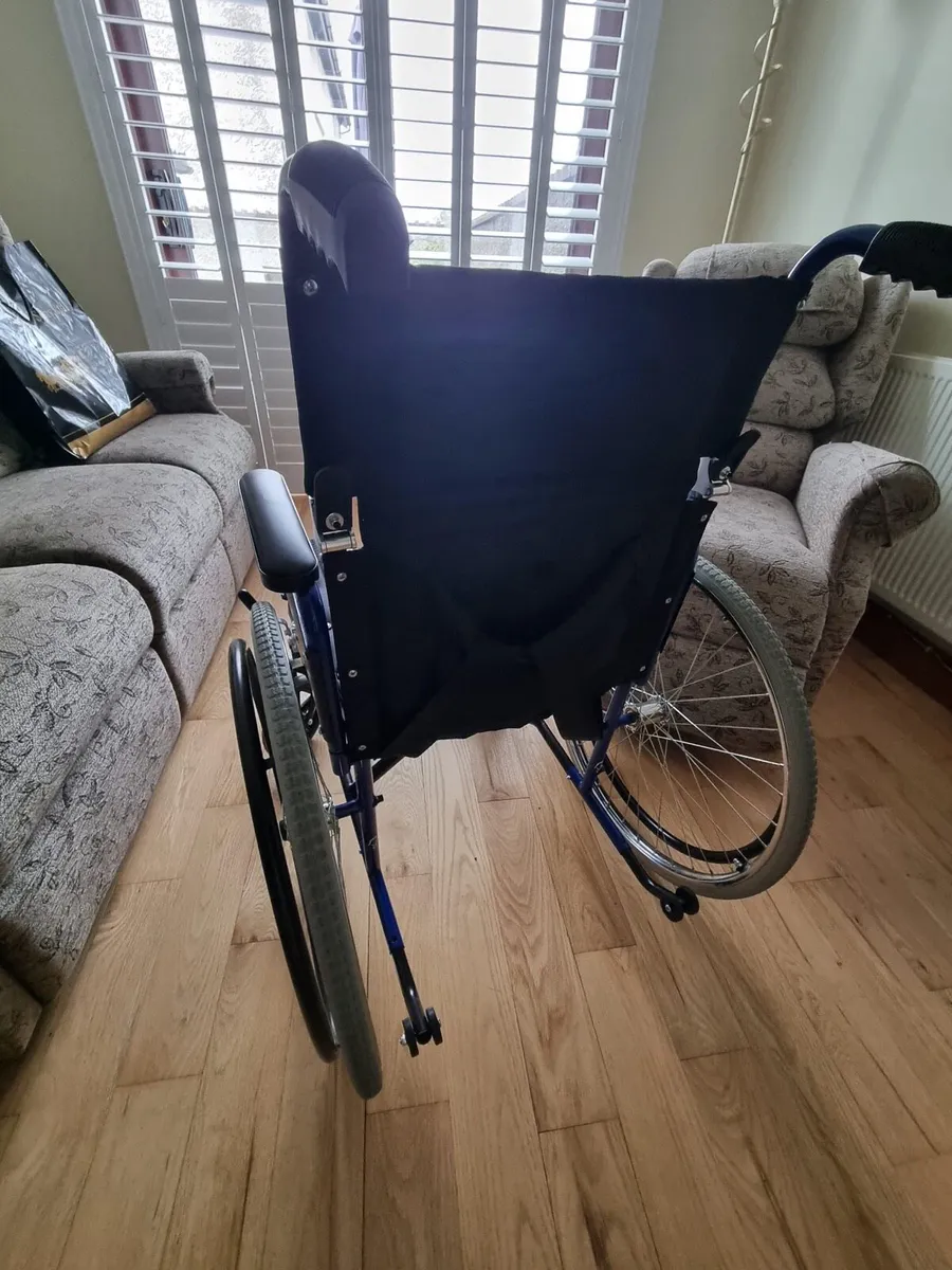 Self Propelled Wheelchair - Used Once - Image 4