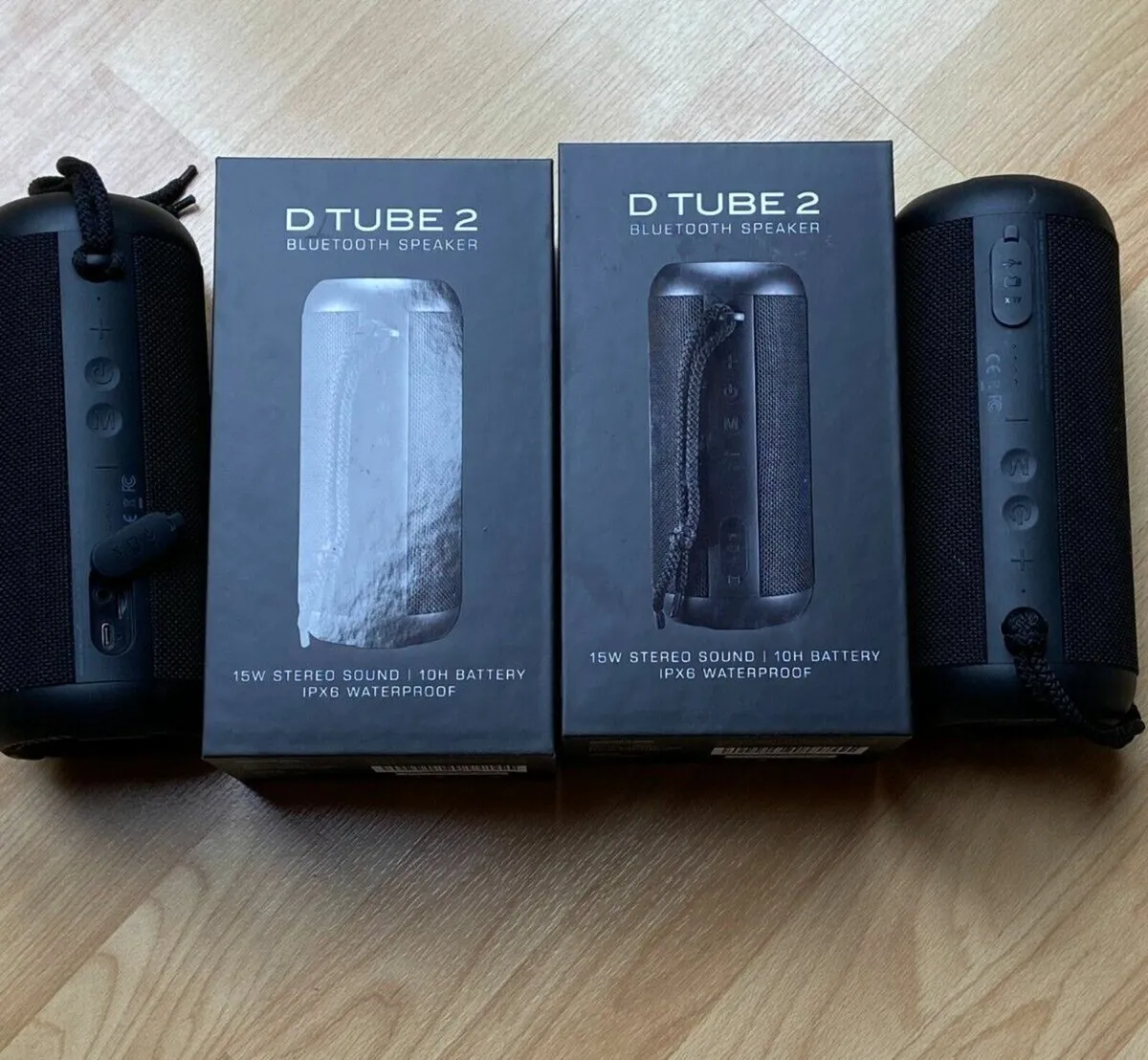 DOCKIN® D Tube 2 Waterproof Bluetooth Speaker - Image 2