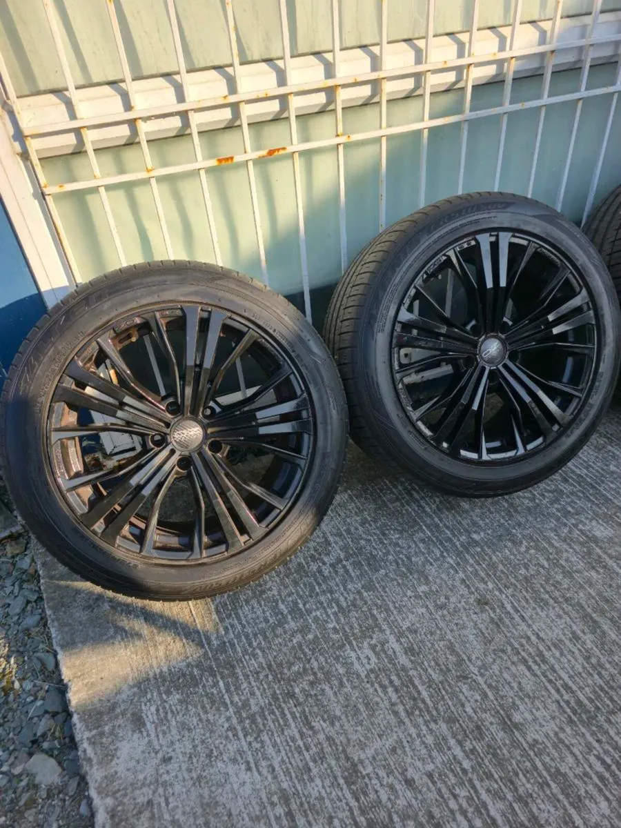 20" OZ Black Alloys 5x130 , Touareg, Q7 etc - Image 3