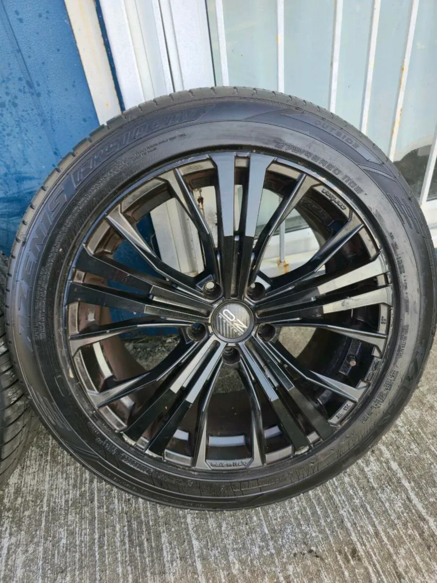 20" OZ Black Alloys 5x130 , Touareg, Q7 etc - Image 4