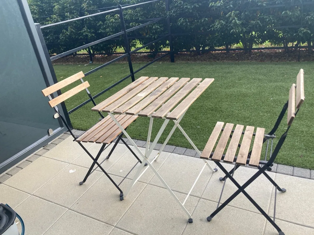 Ikea garden Table & chairs