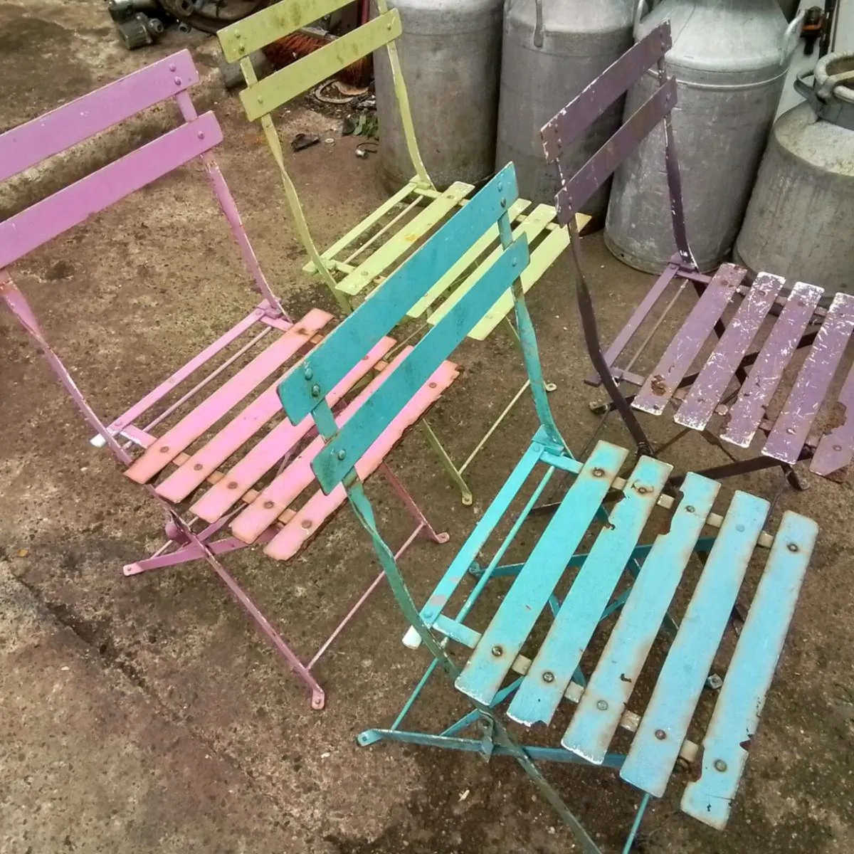 GARDEN CHAIRS (4) - Image 2