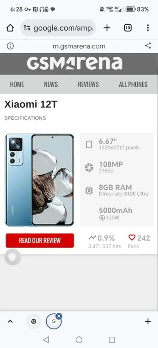Xiaomi 12T Mobile Phone Sim Free - Image 2