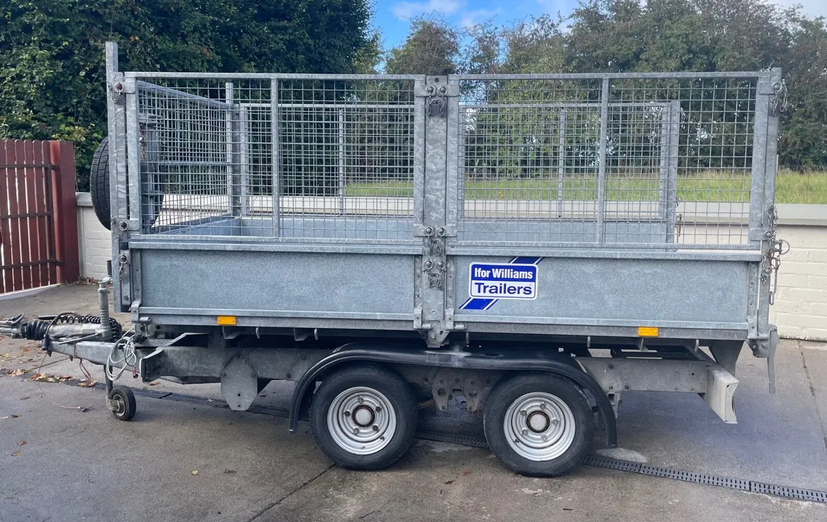 Ifor Williams tipper trailer TT105G 10 x 5.5 - Image 2