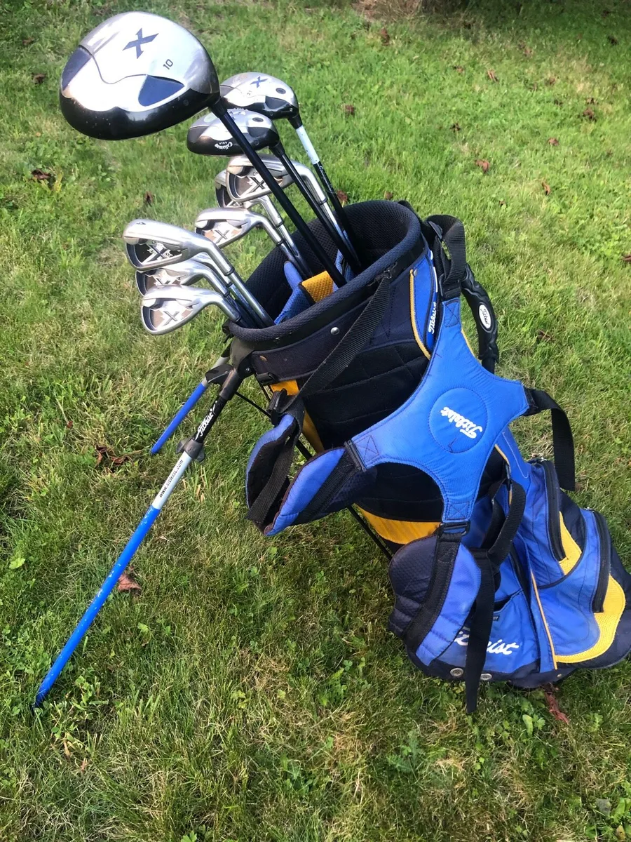 Callaway x20 set Titleist bag 🔵🟡 - Image 1