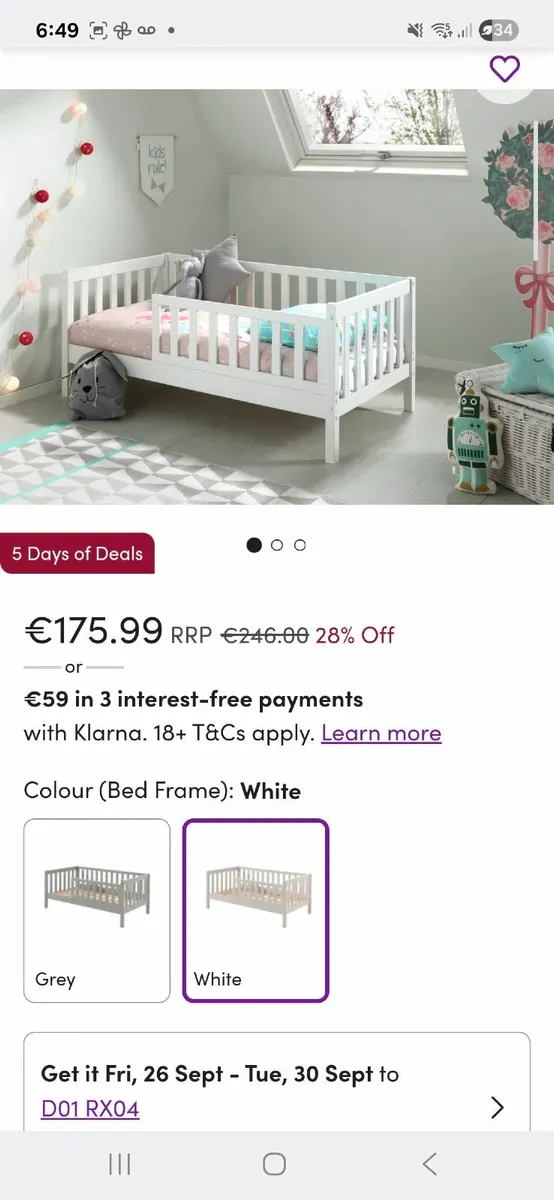 Toddler bed - Image 3