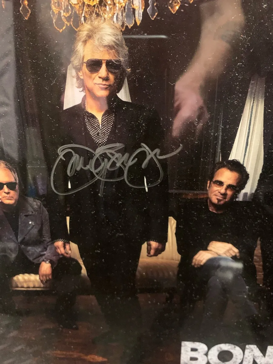 Bon Jovi signed - Image 3