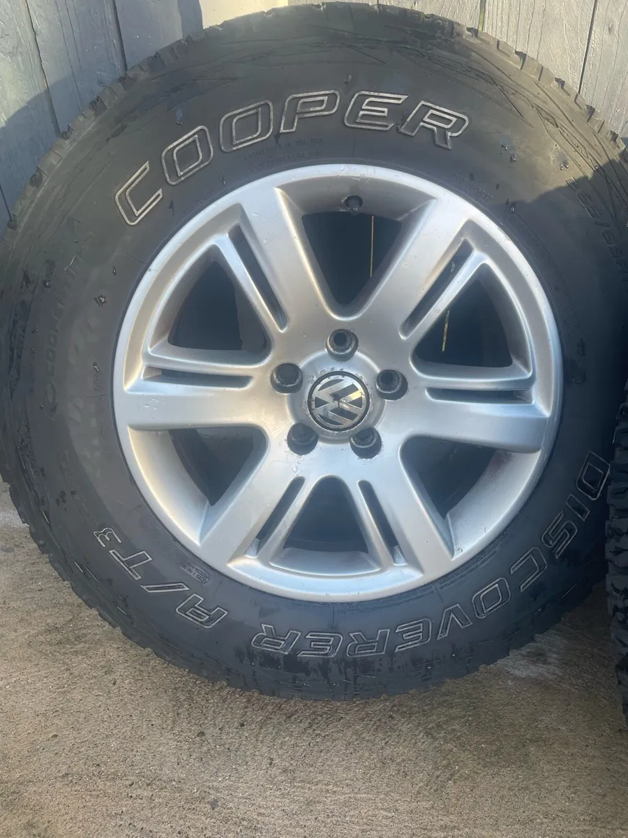 18 inch alloys from 2012 VW Amarok - Image 1