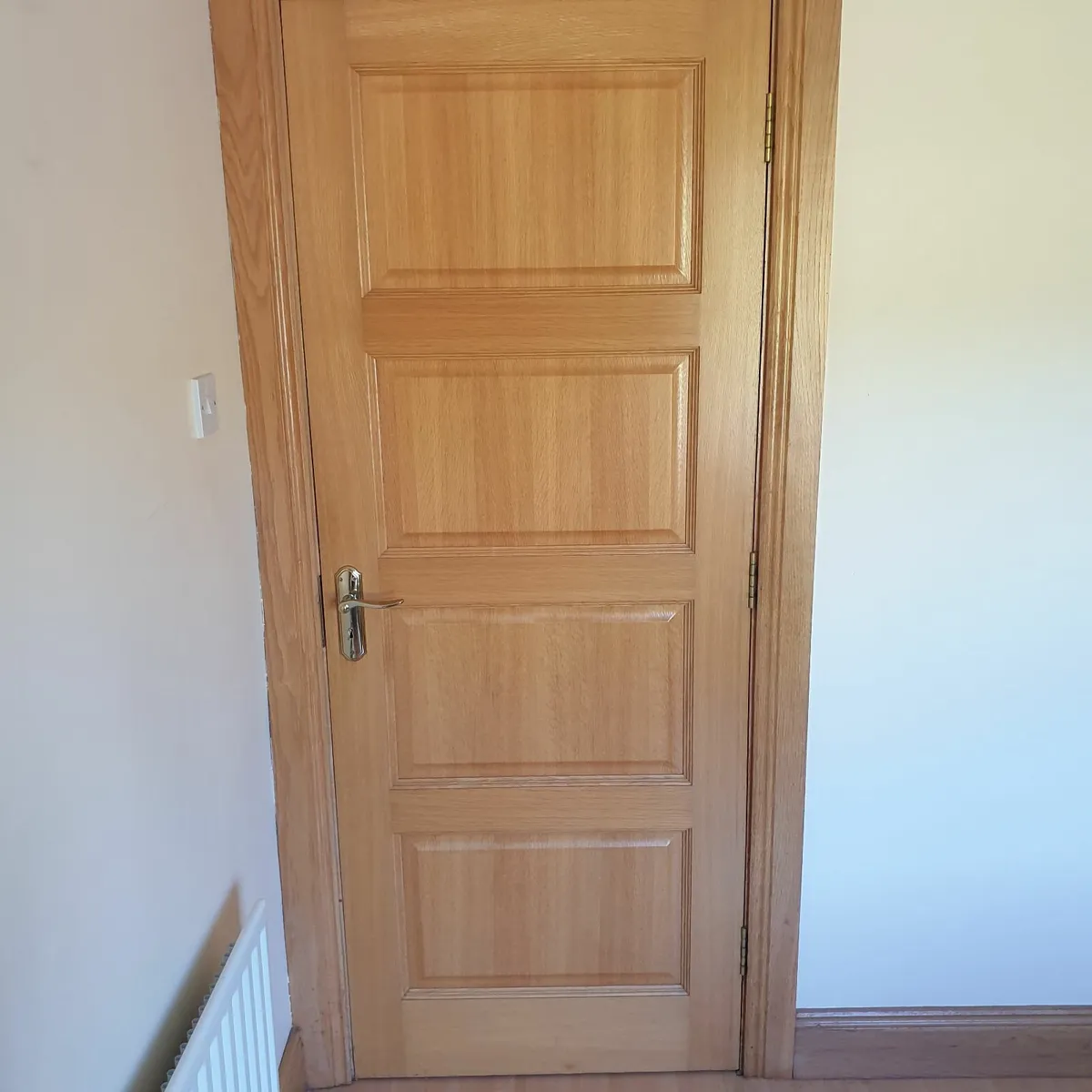 Oak Doors Incl Handles & Hinges - Image 1