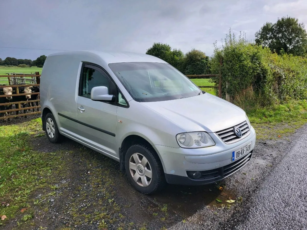 VW Caddy 2008 1.9TDI 105BHP tax + test - Image 1