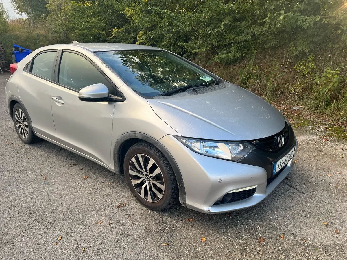 Honda Civic , high spec , Nct 2013 , 1.6 diesel - Image 1