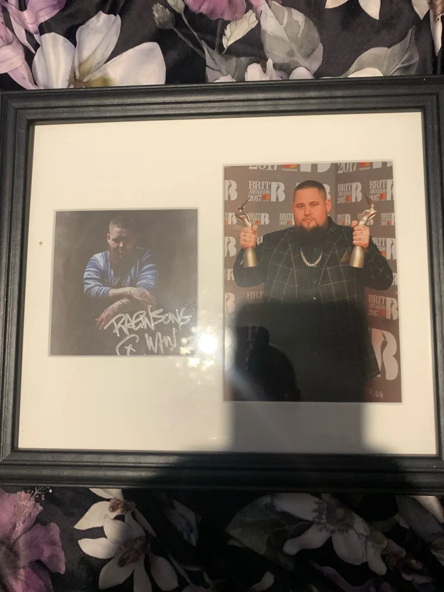 Reg n bone man signed - Image 1