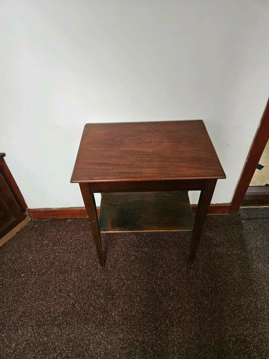 Vintage Antique Side Table - Image 2