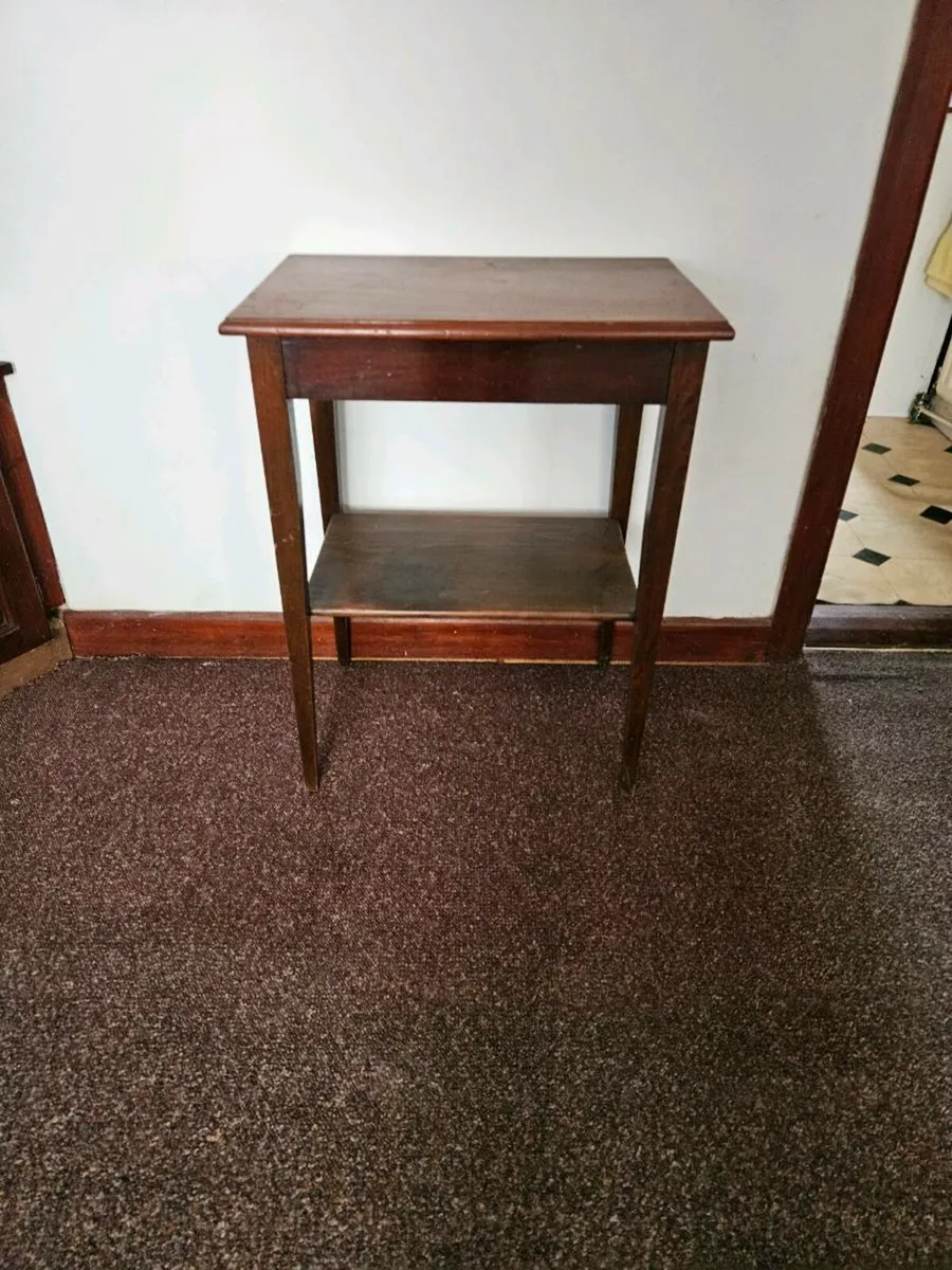 Vintage Antique Side Table - Image 3