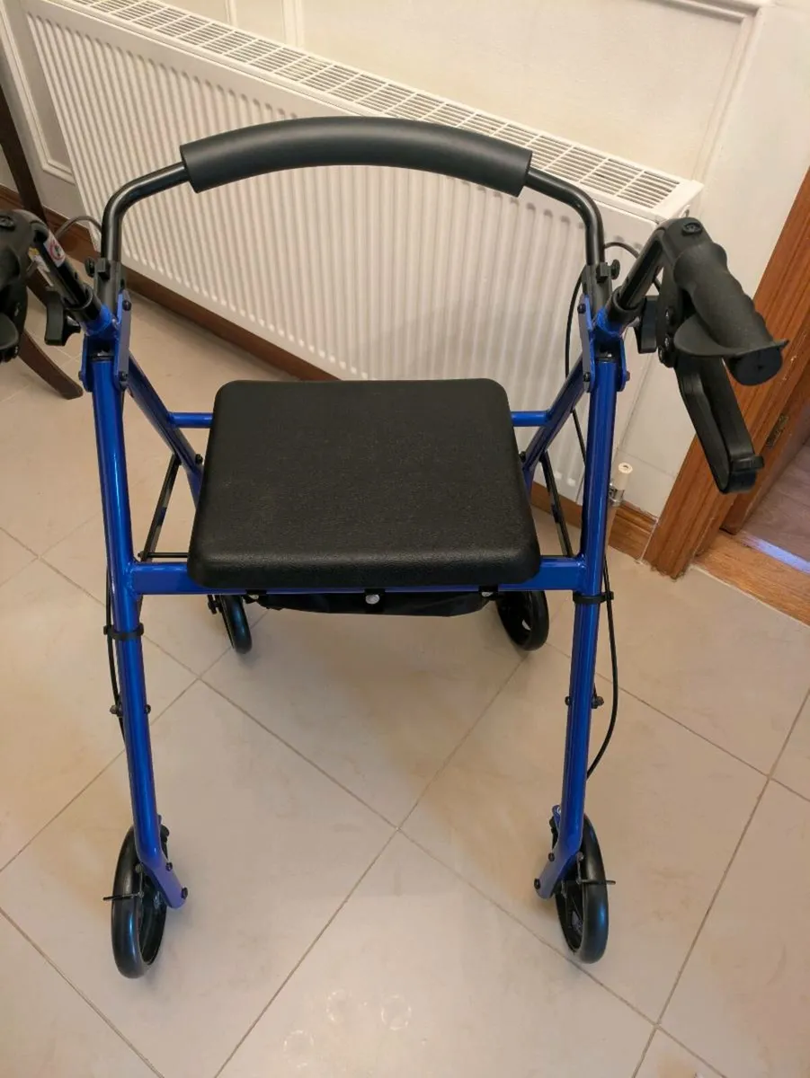 Mobility Aid Walker with Storage Bag - Image 1