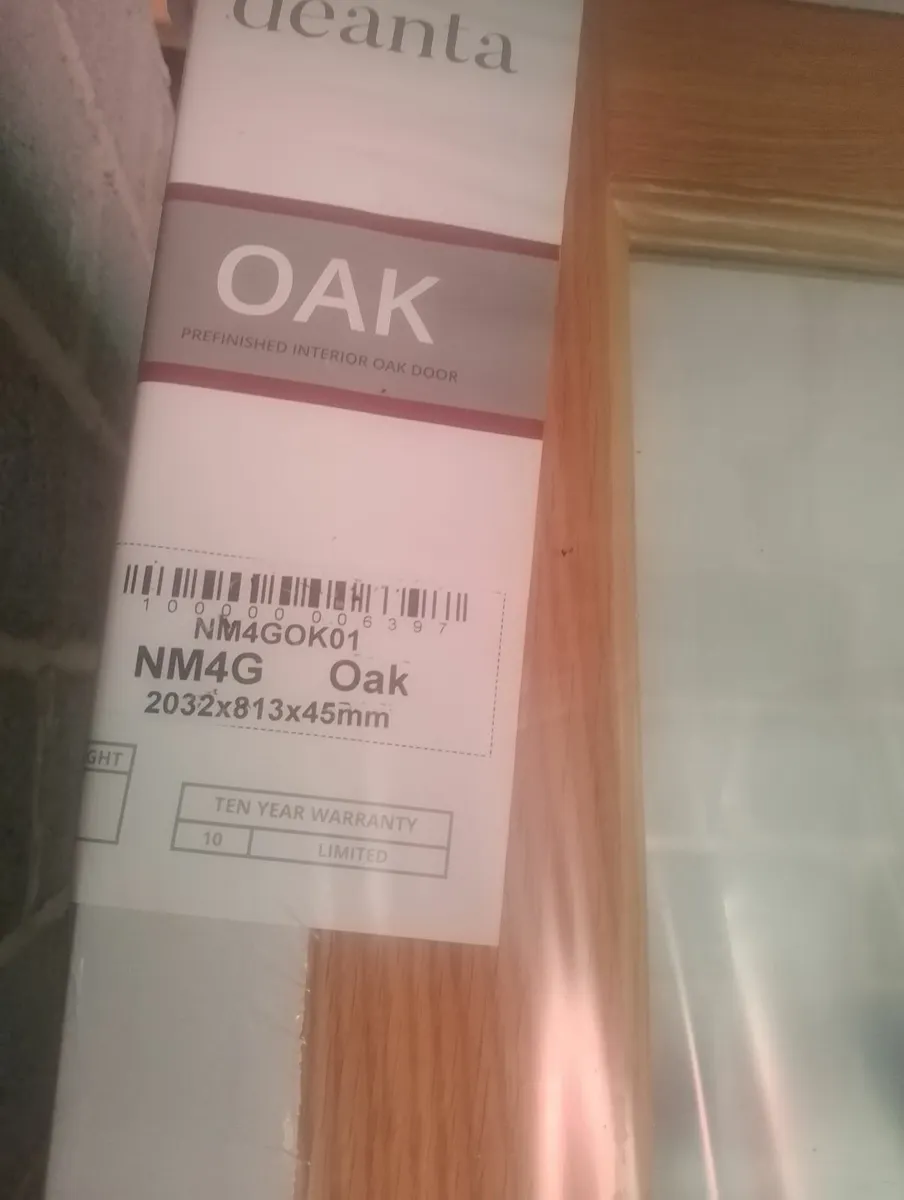 Oak doors - Image 1