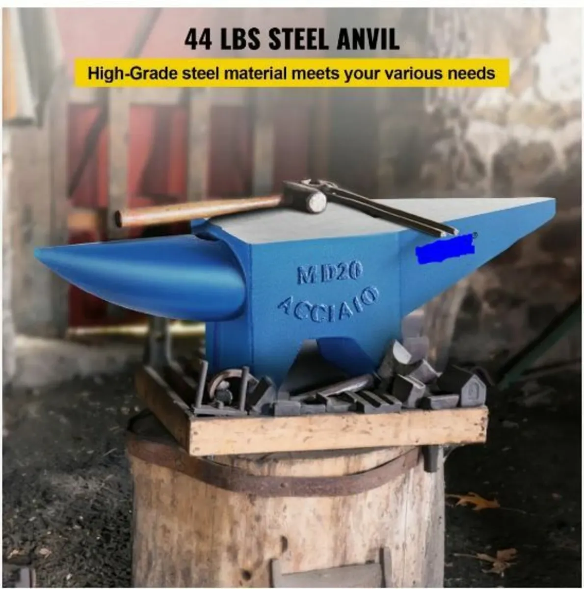 Single Horn Anvil 20 kg Steel - Image 3