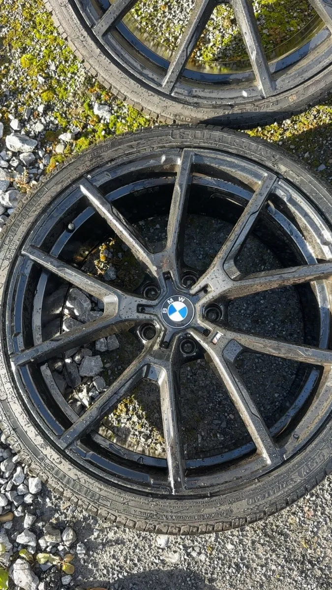Bmw alloys & brand new tyres - Image 2