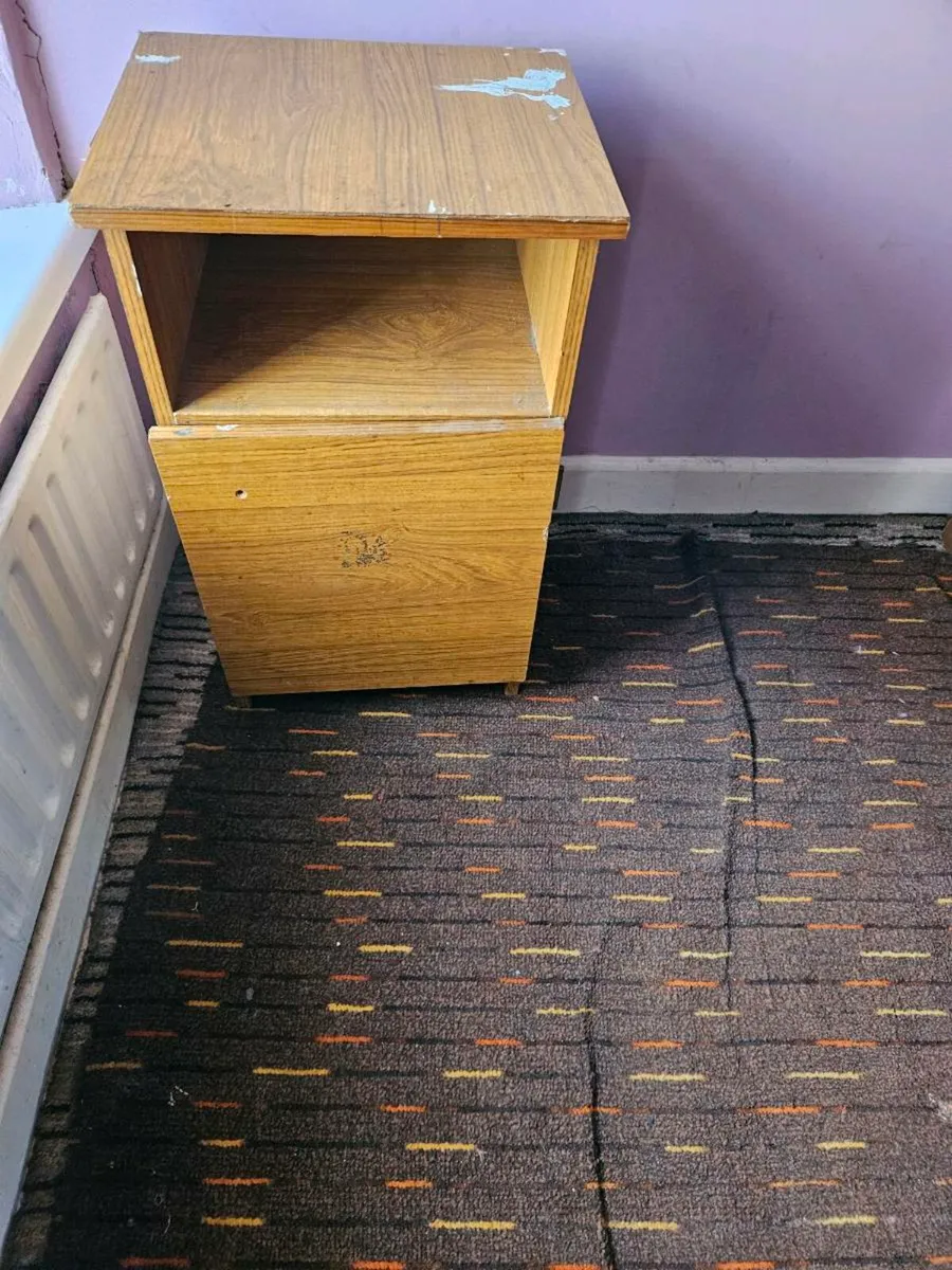 Vintage Bed Side Locker - Image 1